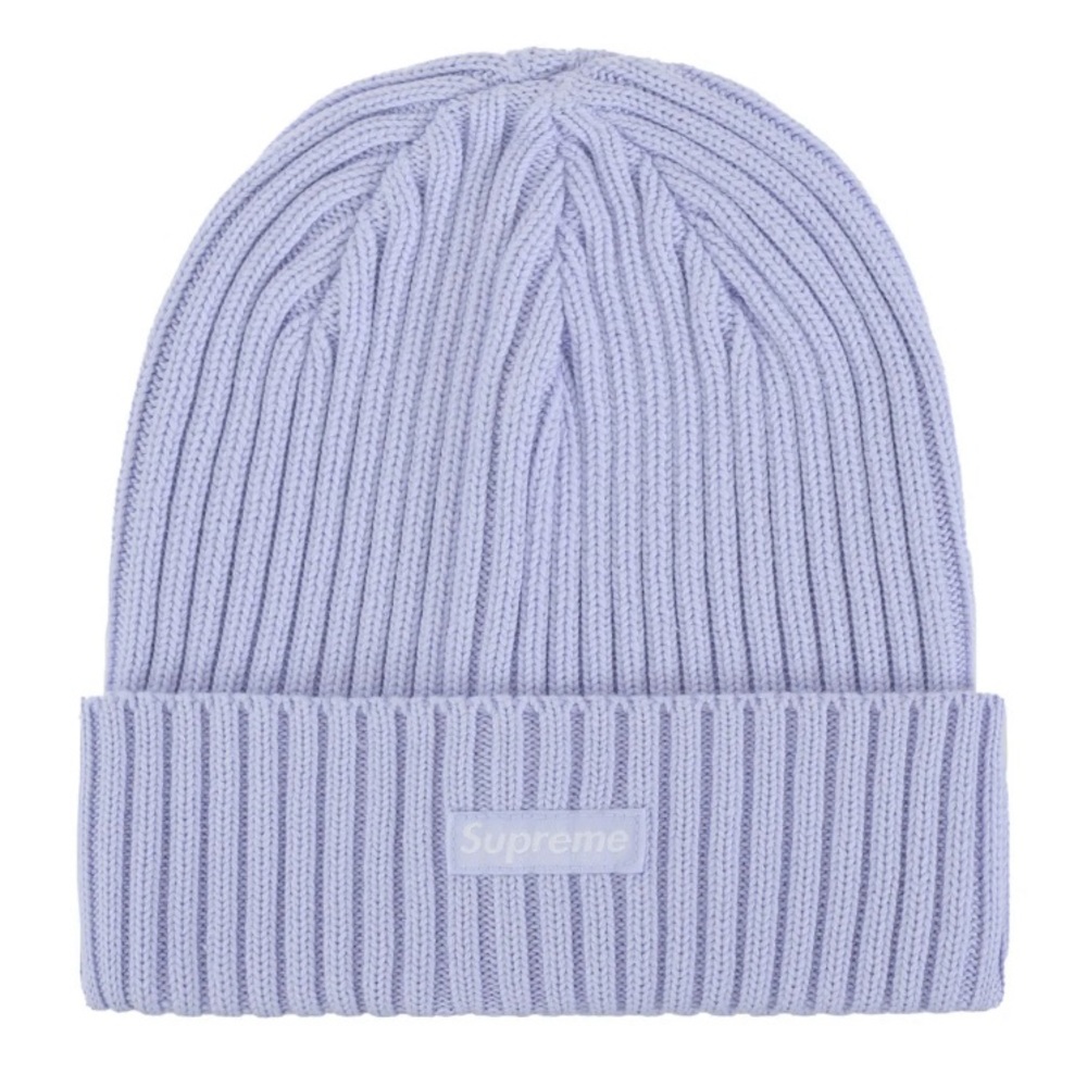 Supreme Overdyed Beanie Lilac/ Lavender SS24
